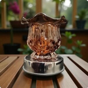 Amber Brown Aroma Lamp